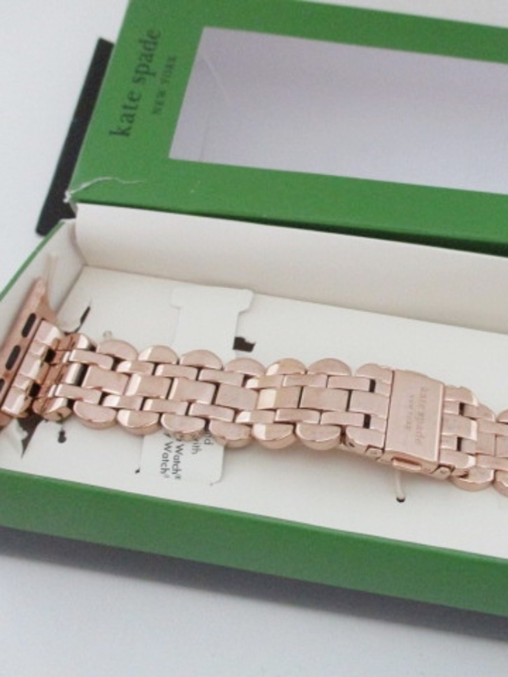 KATE SPADE - Scallop Link Watch Band - RoseGold Tone